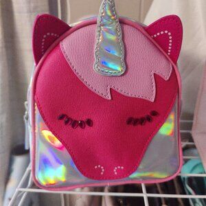NWT Bath and Body Works Iridescent Unicorn Mini Backpack